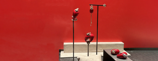 Rosso Amore alla Gioielleria Stedile - Dada Arrigoni