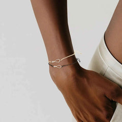 BRACCIALE ELIKA MINI ONE PAVE CORDINO