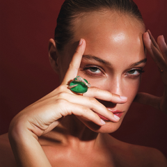 ANELLO MALAFEMMINA GRANDE CON PAVE'