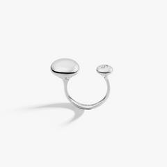 ANELLO GLAMOUR BOULE PICCOLA PAVE'