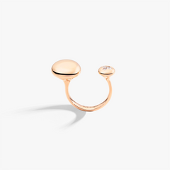 ANELLO GLAMOUR BOULE PICCOLA PAVE'