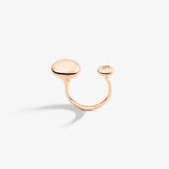 ANELLO GLAMOUR BOULE PICCOLA PAVE'