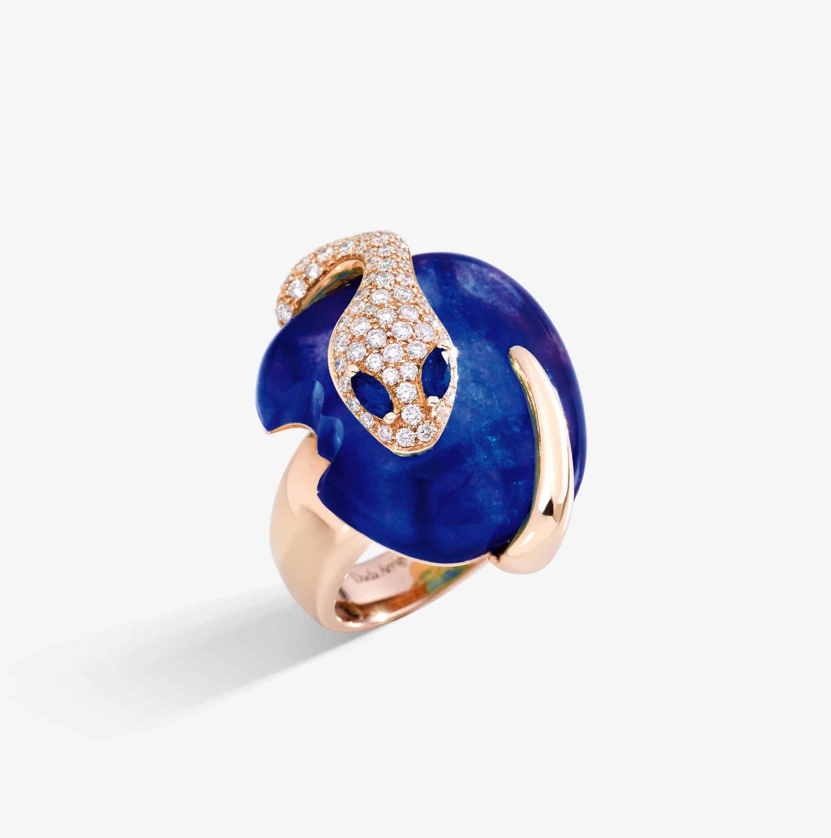 ANELLO MALAFEMMINA PICCOLO DEMI PAVÉ