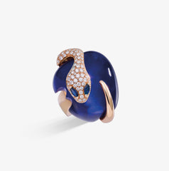 ANELLO MALAFEMMINA PICCOLO DEMI PAVÉ