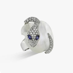 ANELLO MALAFEMMINA GRANDE CON PAVE'