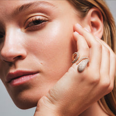 ANELLO ELIKA PAVE' DI DIAMANTI