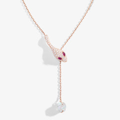 COLLANA MALAFEMMINA Y-SHAPE CON PAVE'