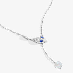 COLLANA MALAFEMMINA Y-SHAPE CON PAVE'