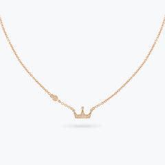 PRINCESS PAVE DIAMOND NECKLACE