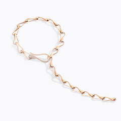 ELIKA VL CHAIN LARGE LINKS WITH PAVE