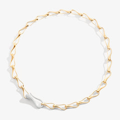 CATENA ELIKA MAGLIE PICCOLE CON PAVE