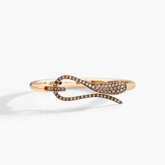 BRACCIALE ELIKA RIGIDO CON PAVÈ