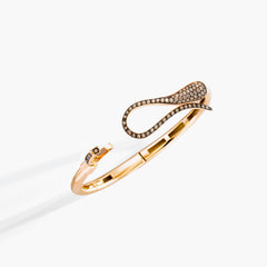 BRACCIALE ELIKA RIGIDO CON PAVÈ