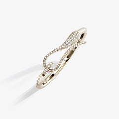 BRACCIALE ELIKA RIGIDO CON PAVE'