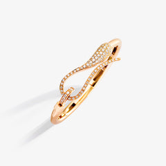 BRACCIALE ELIKA RIGIDO CON PAVE'