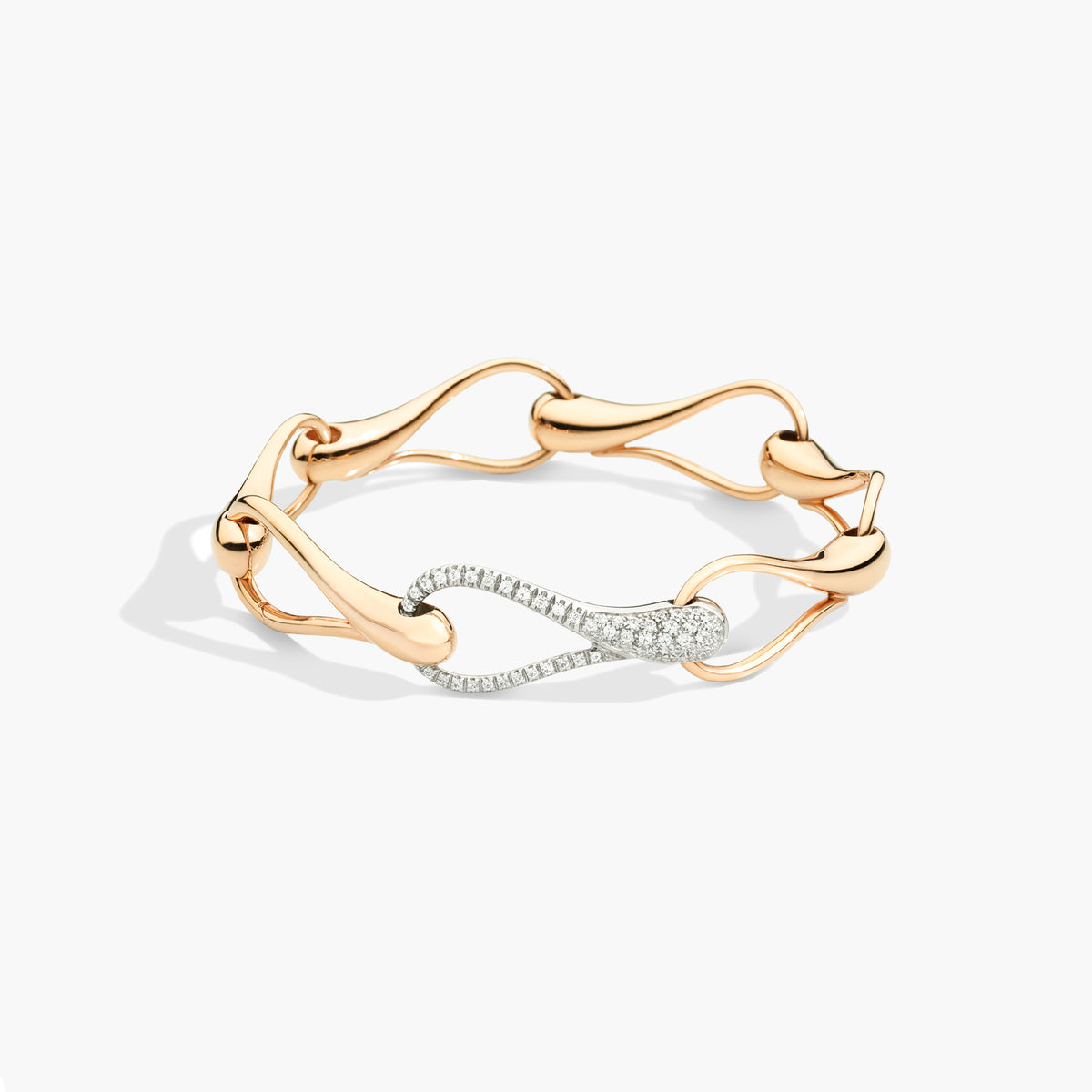 BRACCIALE ELIKA MAGLIE GRANDI  1 PAVE'