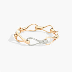 BRACCIALE ELIKA MAGLIE GRANDI  1 PAVE'