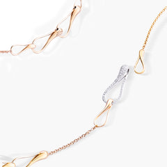 COLLANA ELIKA SAUTOIR CON PAVÉ