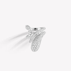 ANELLO ELIKA PAVE DI DIAMANTI