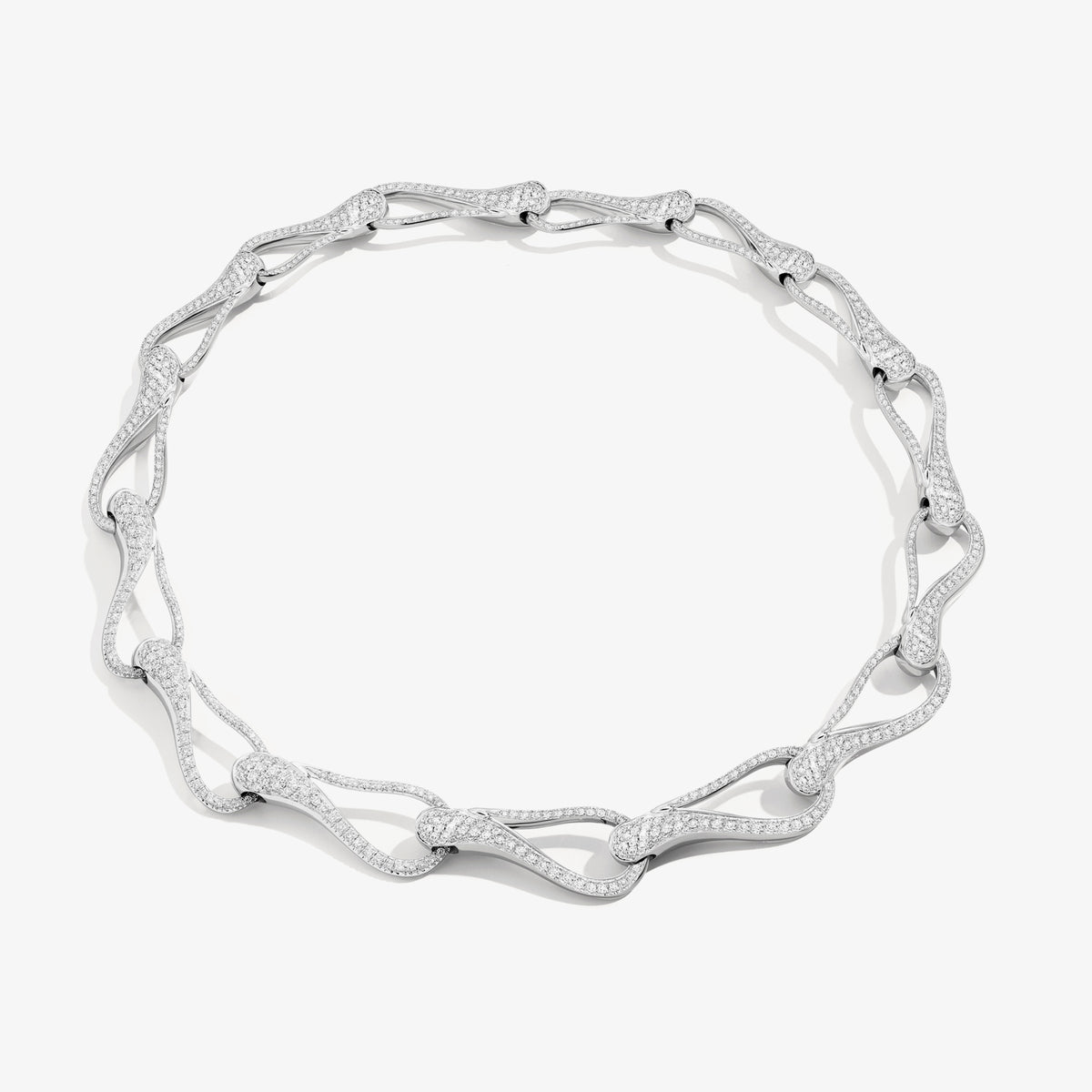 CHOKER ELIKA MAGLIE GRANDI FULL PAVÉ
