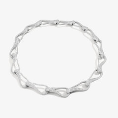 CHOKER ELIKA MAGLIE GRANDI FULL PAVÉ