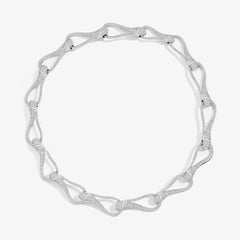 CHOKER ELIKA MAGLIE GRANDI FULL PAVÉ