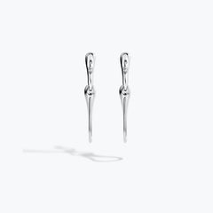 ELIKA SHORT CHAIN EARRINGS WITH PAVÈ 