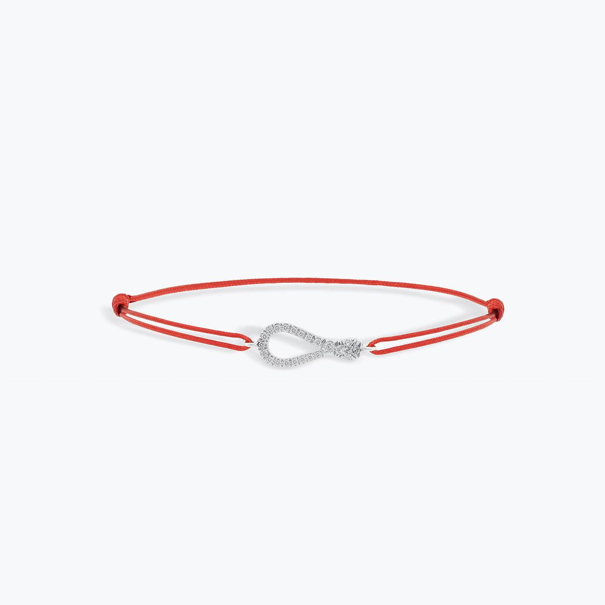 BRACCIALE MINI ONE PAVE CON CORDINO