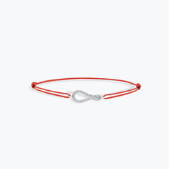 BRACCIALE MINI ONE PAVE CON CORDINO