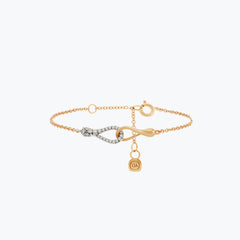 BRACCIALE MINI LOVE DEMI PAVÉ