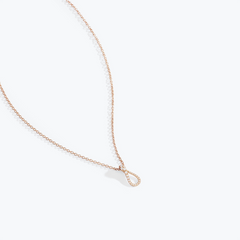 COLLANA ELIKA MINI ONE PAVÉ DIAMANTI
