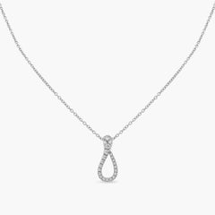 COLLANA MINI ONE PAVÉ DIAMANTI