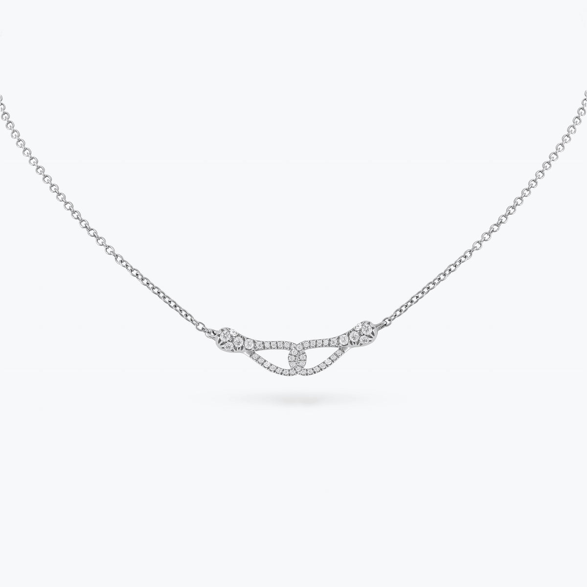 COLLANA MINI ONE LOVE FULL PAVÉ