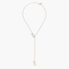 COLLANA ELIKA Y-SHAPE DEMI PAVÉ