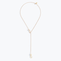COLLANA ELIKA Y-SHAPE DEMI PAVÉ