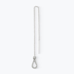 ORECCHINO SINGOLO MINI SWING PAVE'
