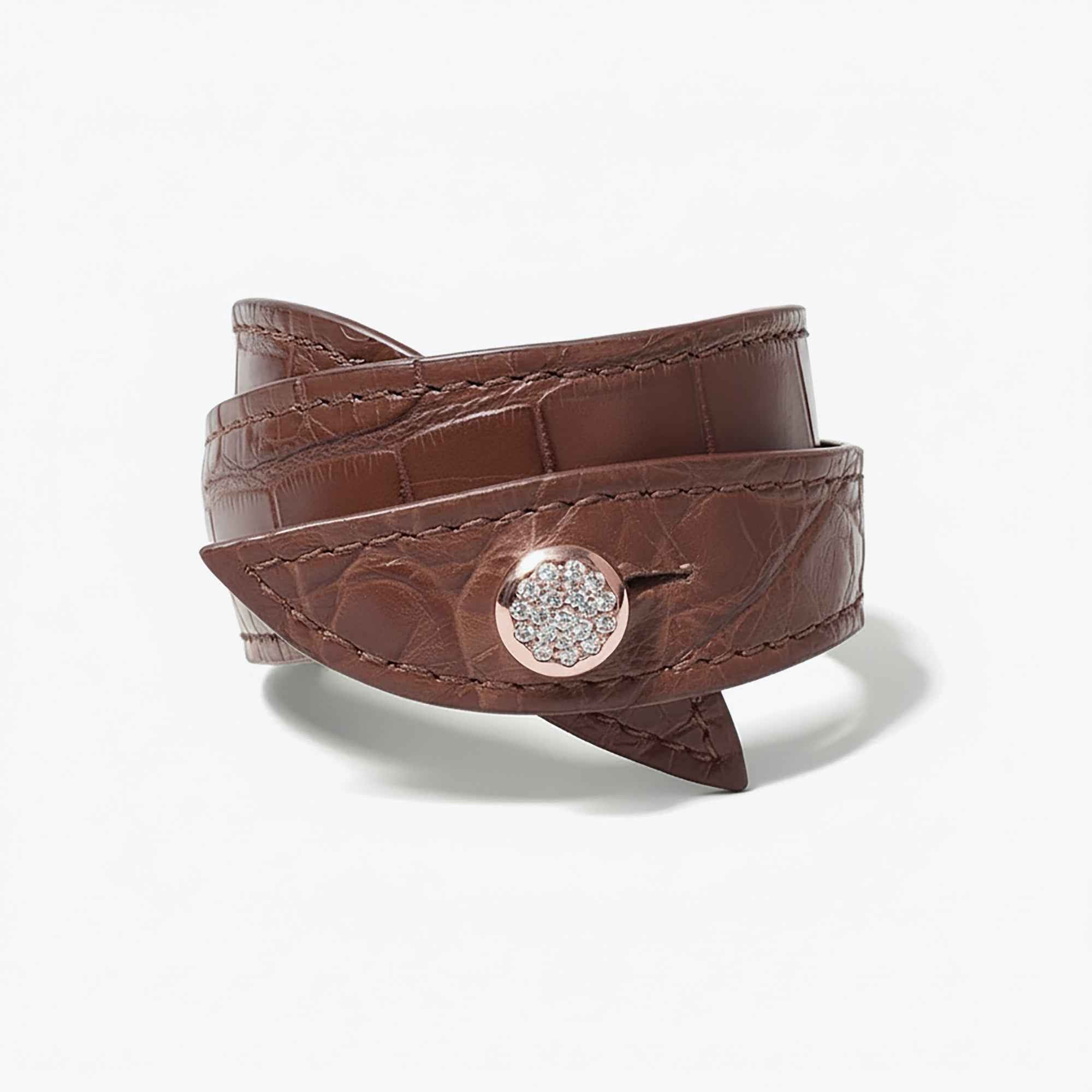 MANCHETTE GLAMOUR BOULE PAVÉ