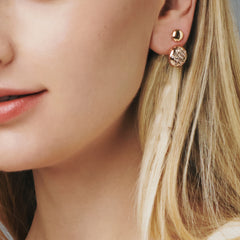 ORECCHINI GLAMOUR CORTI PAVÉ MIX&MATCH
