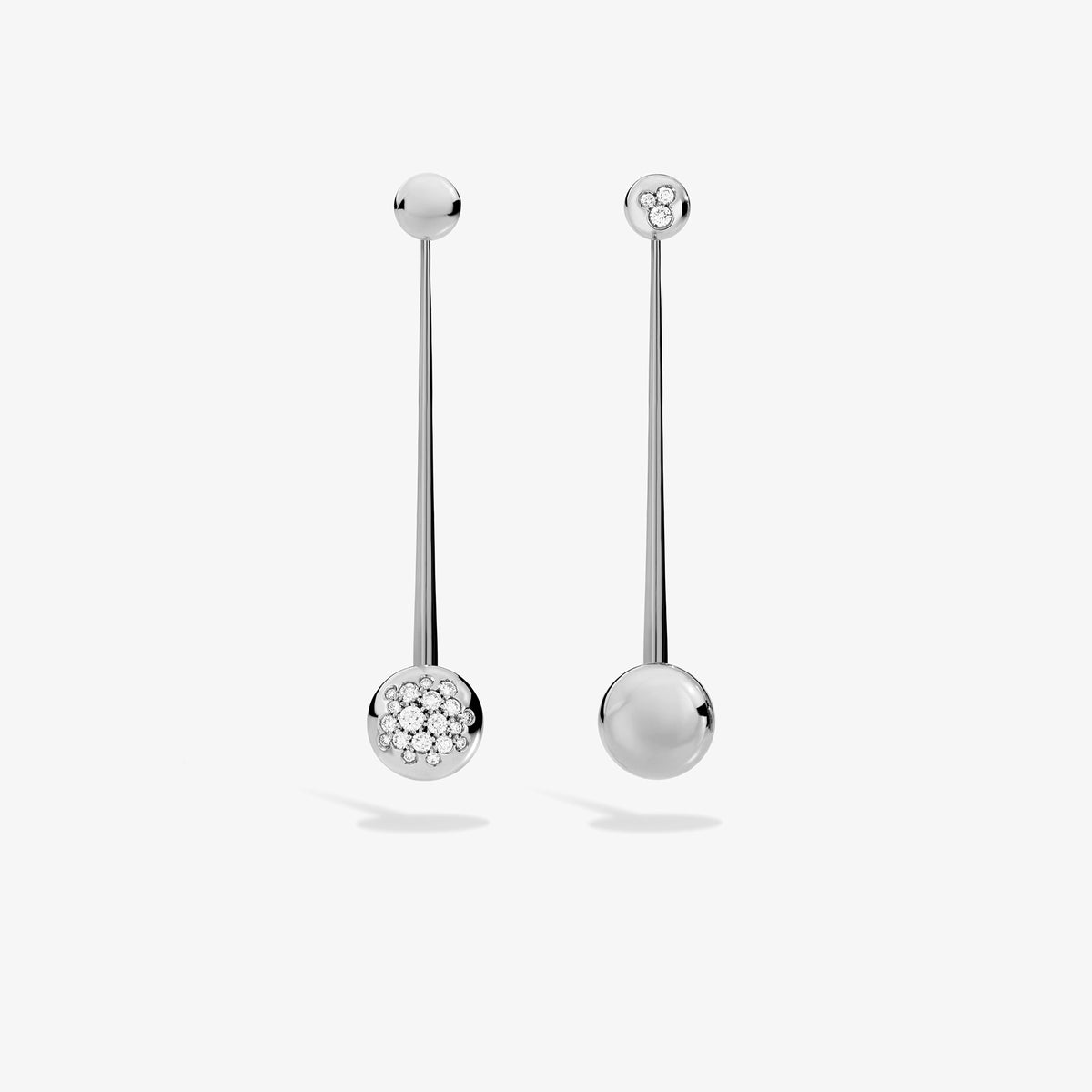 ORECCHINI GLAMOUR LUNGHI PAVÉ MIX&MATCH