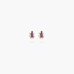 HAPPY FROG MINI LOBO EARRINGS