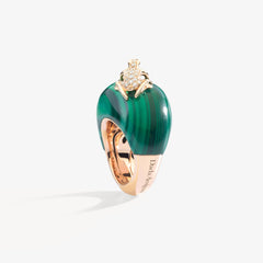 ANELLO HAPPY FROG CON PIETRA