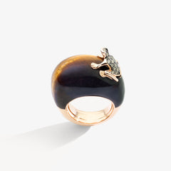 ANELLO HAPPY FROG CON PIETRA