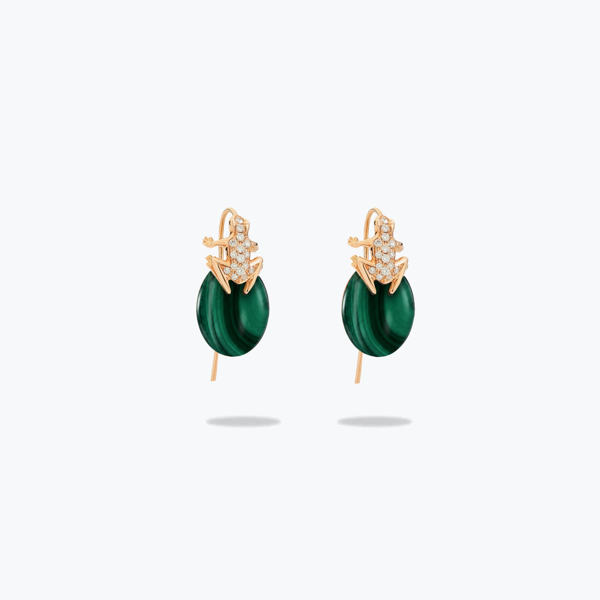 ORECCHINI HAPPY FROG CON PIETRA
