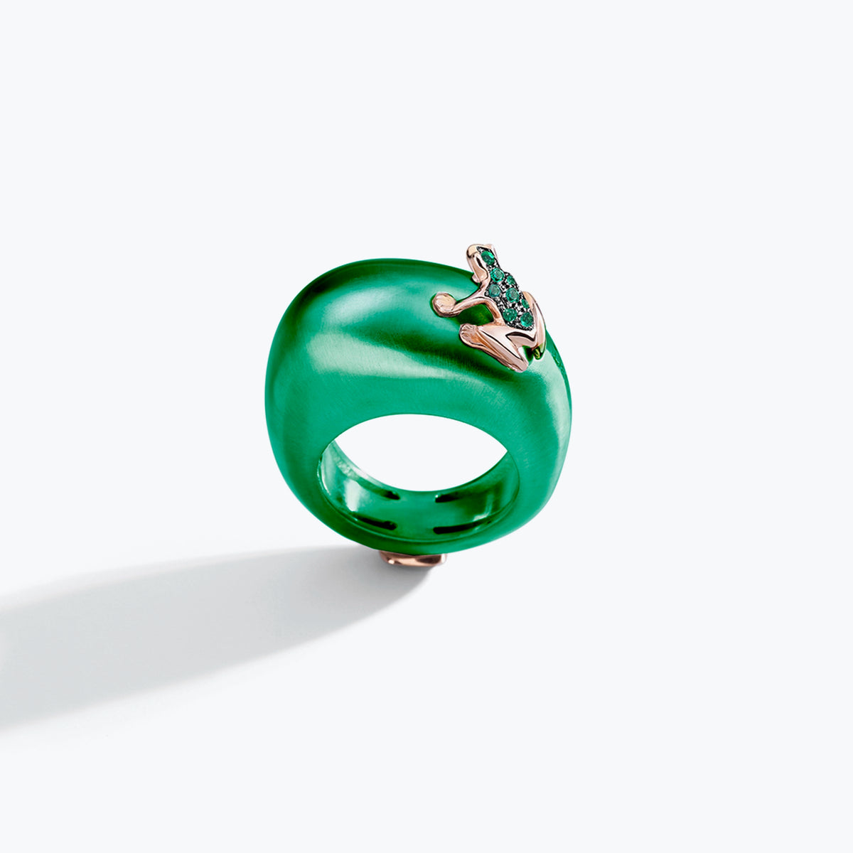 HAPPY FROG ICON RING