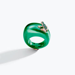 HAPPY FROG ICON RING