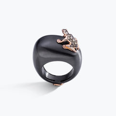 HAPPY FROG ICON RING
