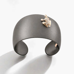 BRACCIALE HAPPY FROG CUFF TITANIUM