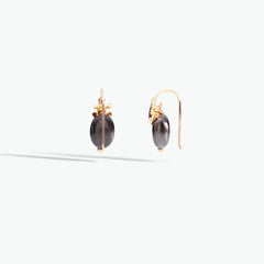 ASYMMETRIC HAPPY FROG EARRINGS