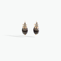 ASYMMETRIC HAPPY FROG EARRINGS