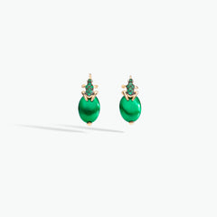 ASYMMETRIC HAPPY FROG EARRINGS